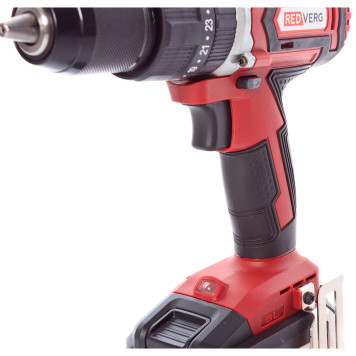 Шуруповерт аккумуляторный ударный бесщеточный REDVERG RD-IS18BLC/U (без акк, без з/у)-6
