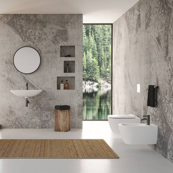 Alice Wunder Унитаз 53х31см., подвесной, безободковый, смыв aliflush+, с сиденьем и крышкой с микролифтом, с креплением Fischer WB-KliX, цвет: белый глянцевый. 45000101SET-8