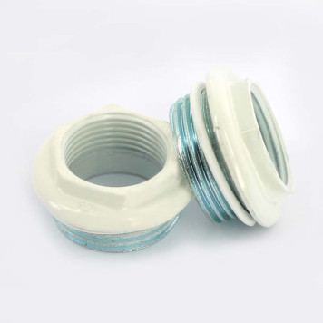 Комплект для подключения радиатора UNI-FITT 1х3/4 RAL9010-4