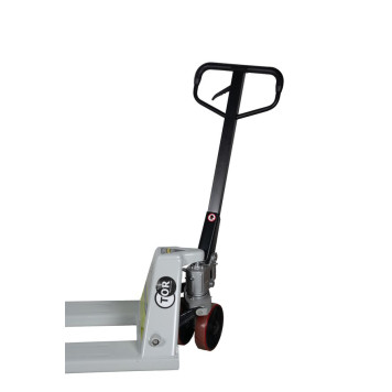 Тележка гидравлическая 3000 кг 1150 мм TOR RHP(BF) (полиуретановые колеса)-1