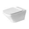 Duravit DuraStyle Унитаз подвесной 62х37см., безободковый, удлиненный, с креплением, с покрытием WonderGliss, цвет: белый. 25420900001