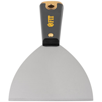 Шпатель для удаления ржавчины Профи, толщ. лезвия 1 мм, пластик.ручка с метал.бойком 4 (100 мм)-3