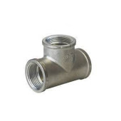 Тройник, ELSEN, TIN латунь, ВВВ, 1/2, 1/2, 1/2, равнопроходной