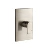 Gessi Emporio Via manzoni Смеситель для душа, встраиваемый, на 1 позицию, цвет: Finox Brushed Nickel