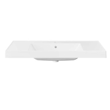 Kerama Marazzi Cubo Раковина подвесна 101х48.5см., без отв., цвет: белый глянцевая-3