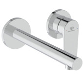 Ideal Standard Ceralife O Смеситель для раковины, настенный, излив: 18см., без донного клапана, для монтажа с A1313NU цвет: хром. BE019AA