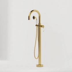 Boheme Imperiale Смеситель для ванны с душем напольный, цвет: золото 289-SW