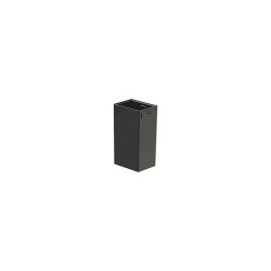 Стакан Rubik черн мат Roca 816844024