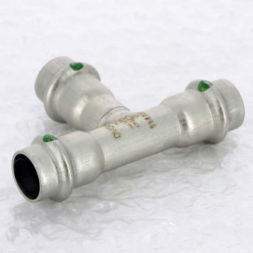 Тройник пресс нержавеющая сталь Sanpress Inox VIEGA 15-3