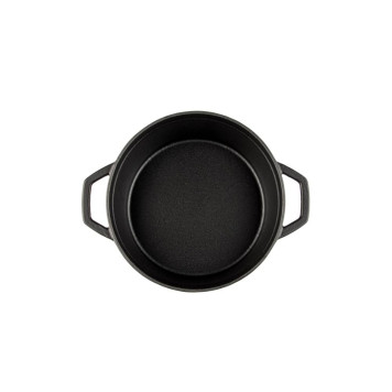 Глубокая кастрюля HS Y DT 24 BLACK MAT-1