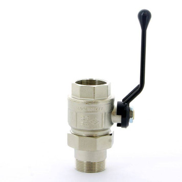 Кран шаровой Bugatti New Jersey НВ с разъемным соединением рычаг 1 1/2