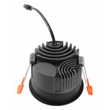 Встраиваемый светильник iLedex Technical Mars 112-12W-D80-4000K-24DG-BK-2