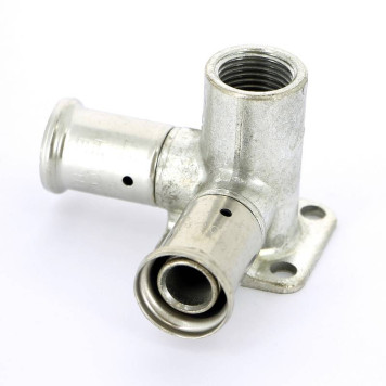 Водорозетка пресс-В проходная HENCO 20x1/2-4