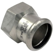 Муфта нерж AISI316L Дн15х1/2  Ру16 пресс/ВР Inoxpres RM 190102015