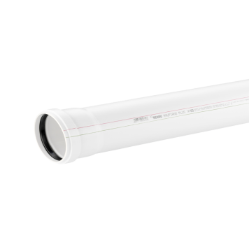 Труба канализационная диаметром 110/250мм RAUPIANO PLUS