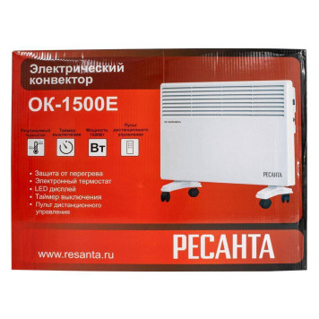 Конвектор электрический Ресанта ОК-1500Е (LED)-10