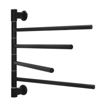 Электрический полотенцесушитель Energy I chrome G4 RAL 9005 (черный матовый)-1