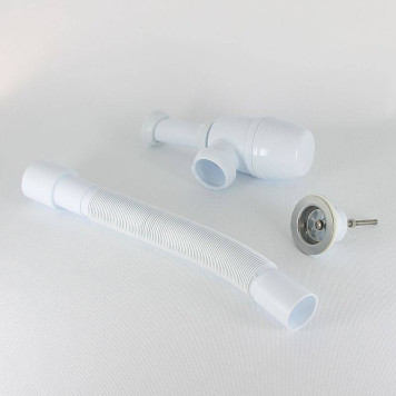 Сифон Wirquin Минор с выпуском 11/4 х 40 мм и с гофротрубой L800 мм 40 х 40/50 мм-3