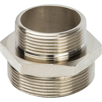 Переходник никелированный STOUT НН 2X1 1/2
