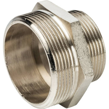 Переходник никелированный STOUT НН 2X1 1/2-2