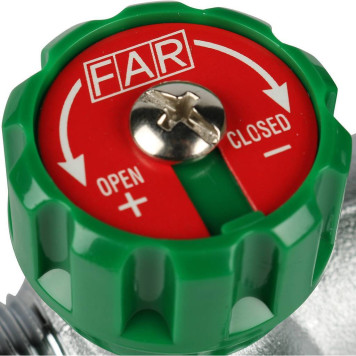 Распределительный коллектор FAR 3/4, хромированный, 3 отвода 1/2, проходной, с ЕК.-3