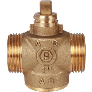 Клапан зональный 2-ходовой STOUT с сервоприводом 230V и кабелем 1м, НР 1&-4