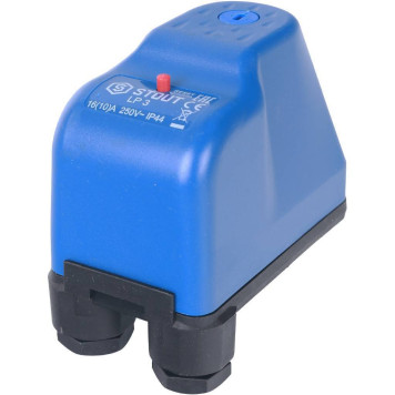 Реле сухого хода STOUT SCS-0001 LP/3, 0-4 бар, 1/4-1