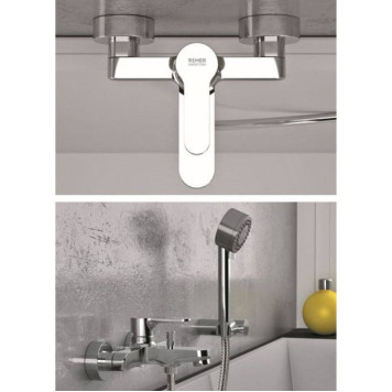 Смеситель для раковины Remer Winner с д/к хром-4