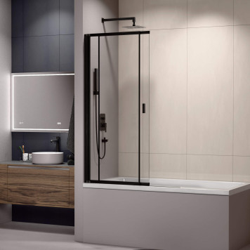 Шторка на ванну RGW SC-40B-1