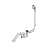 Сифон д/ванны рег полуавт 1 1/2 x40 пер/тр 45гр 40/50 Орио А-27087