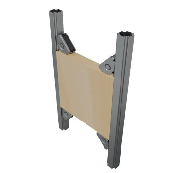 Пластина монтажная ХОММЕТ для крепления доп. элементов, 300 х 300 мм