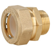 Муфта Gappo обжимная прямая с наружной резьбой 15 х 3/4