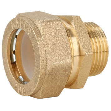 Муфта Gappo обжимная прямая с наружной резьбой 15 х 3/4