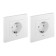 Комплект две умные встраиваемые розетки HOMMYN 2RKNWOZ01W