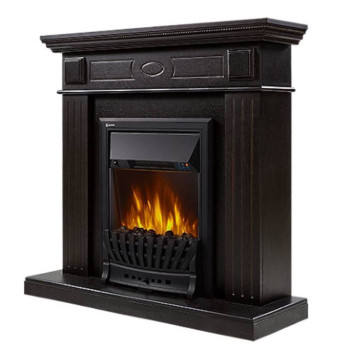 Портал Firelight Bianco Classic черная эмаль-1