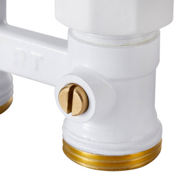 Узел нижнего подключения Royal Thermo прямой 1/2х3/4 EK (белый)-4