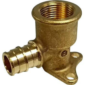 Угольник Giacomini для системы GX ВР 16x1/2 с настенным креплением, GX139Y003-4