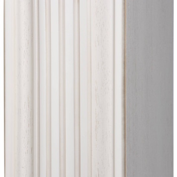 Каминокомплект: Очаг Royal Thermo Aurora RTFP/P-AR60LS, портал Olympia 60 сл. кость с зол. патиной-5