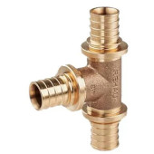 Тройник REHAU равнопроходный 16-16-16 PLATINUM RX, бронза