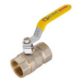 Кран шаровый CTM ГАЗ для газа 1 г/г рычаг