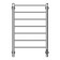 Полотенцесушитель Royal Thermo Aora П7 c полкой 500х800 электро (new встроен. диммер)