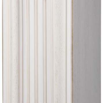 Каминокомплект: Очаг Electrolux EFP/P-3620LS, портал Olympia 42/40/36, сл. кость с зол. патиной-5