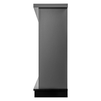 Каминокомплект: Очаг Electrolux Infinity EFP/P-1600ULS N, портал Canto Long графит, черный-2