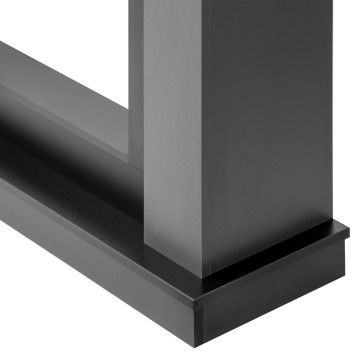Каминокомплект: Очаг Electrolux Infinity EFP/P-1600ULS N, портал Canto Long графит, черный-4