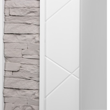 Каминокомплект: Очаг Electrolux EFP/P-2520LS N, портал Miami 25 белый, серый-5