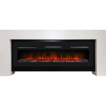 Портал Firelight Suprema Long белый, черный