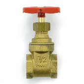 Задвижка клиновидная ВВ латунная PN10 UNI-FITT 1/2