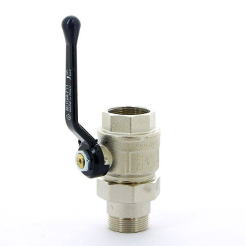 Кран шаровой Bugatti New Jersey НВ с разъемным соединением рычаг 1 1/2-2