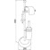 Boheme Hermitage Chrome Стойка напольная 26х26хh83 см, цвет: хром глянцевый 10398