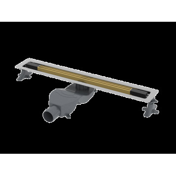 Boheme B T Infinity Душевой лоток, 60 см, нерж.сталь, цвет: matt gold 981-60-MG